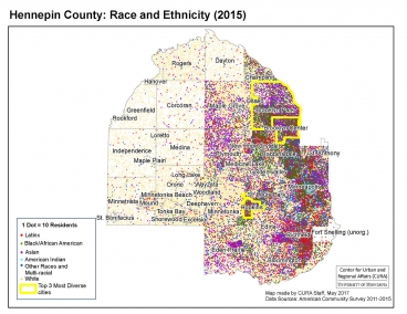 Hennepin County Race and Ethnicity breakdown