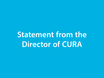 Statement from the  Director of CURA