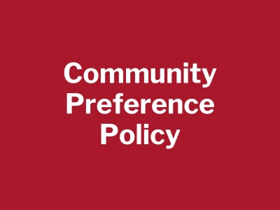 Community Preference Policy