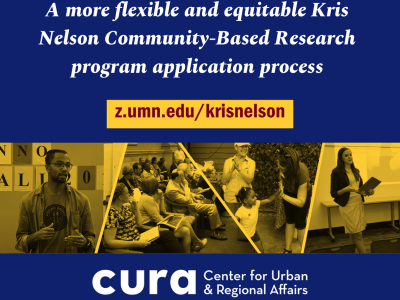 A more flexible and equitable Kris Nelson Community-Based Research program application process