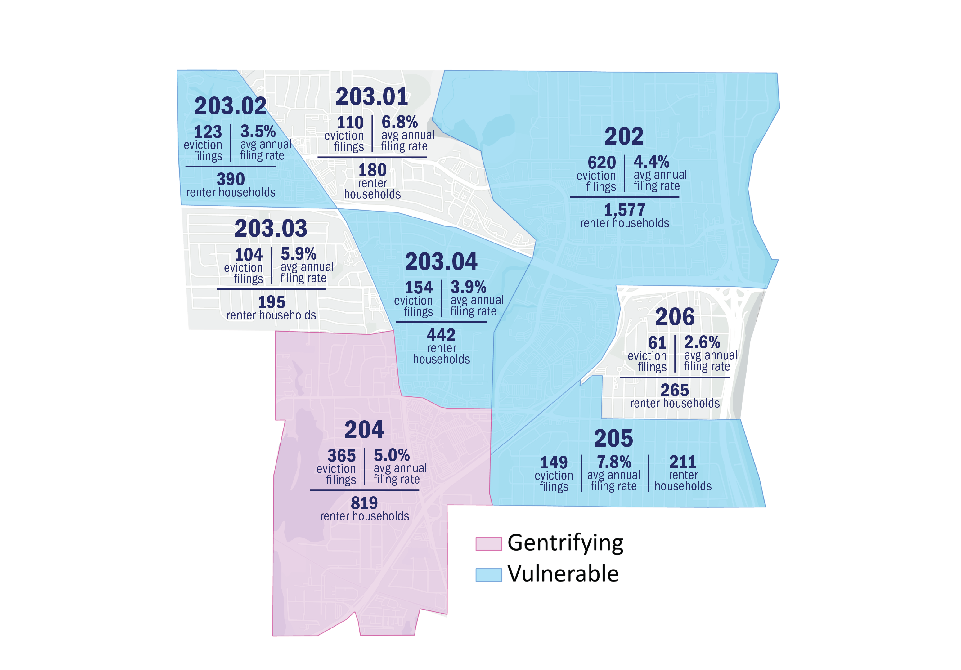 Figure 20. Map of Brooklyn Center’s Census Tracts