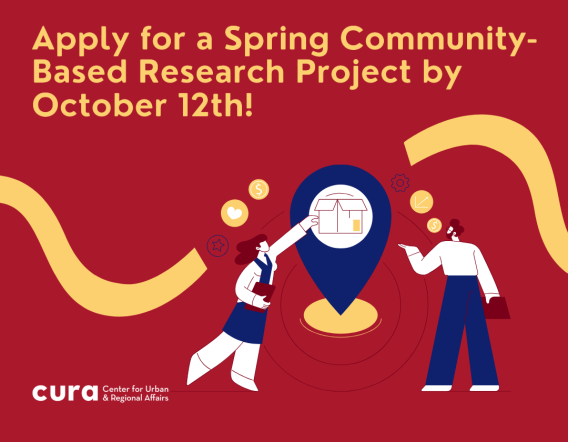Apply for a Spring Community-Based Research Project by October 12th!