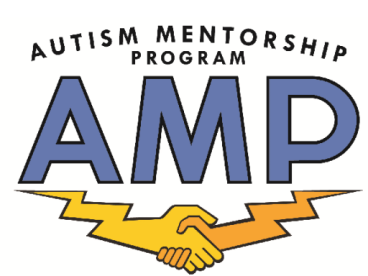 The official logo for the Autism Mentorship Program (AMP)
