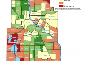 Minneapolis Racial/Ethnic Diversity Index