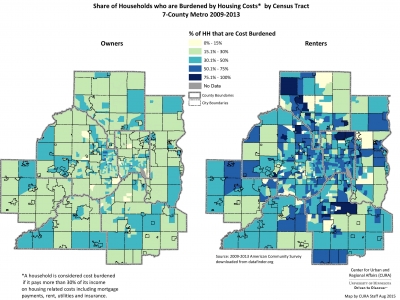 Mapping renters-Twin Cities edition CURA Map