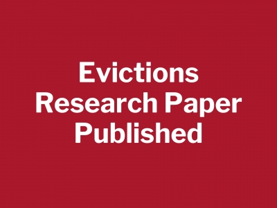 Evictions Research Paper Published