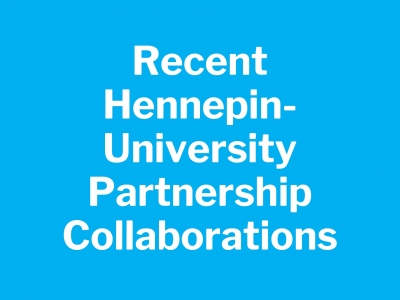 Recent Hennepin-UniversityPartnershipCollaborations