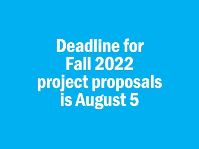 Fall 2022 deadline is August 5